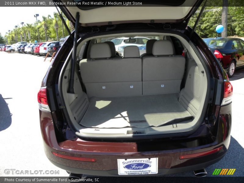 Bordeaux Reserve Red Metallic / Medium Light Stone 2011 Lincoln MKX FWD