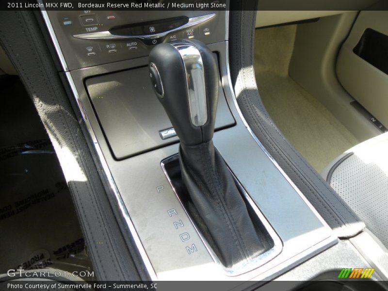 Bordeaux Reserve Red Metallic / Medium Light Stone 2011 Lincoln MKX FWD