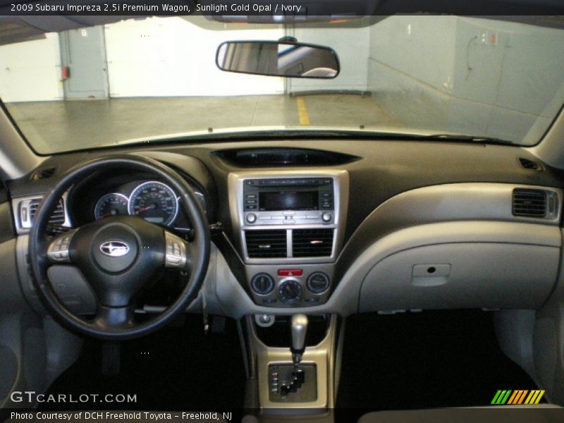 Sunlight Gold Opal / Ivory 2009 Subaru Impreza 2.5i Premium Wagon