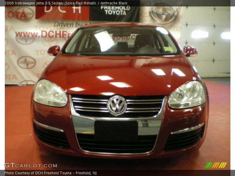 Spice Red Metallic / Anthracite Black 2006 Volkswagen Jetta 2.5 Sedan
