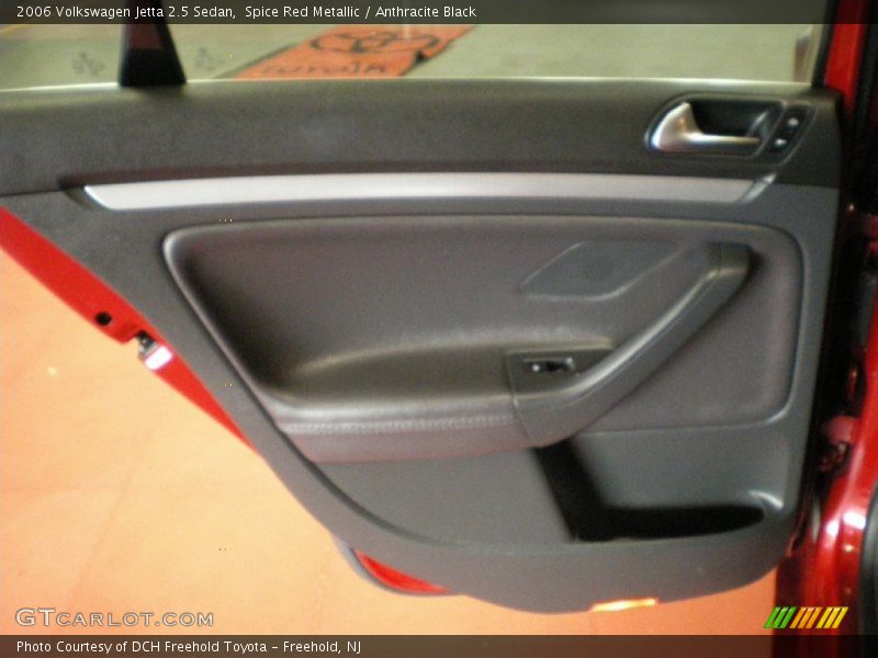 Spice Red Metallic / Anthracite Black 2006 Volkswagen Jetta 2.5 Sedan