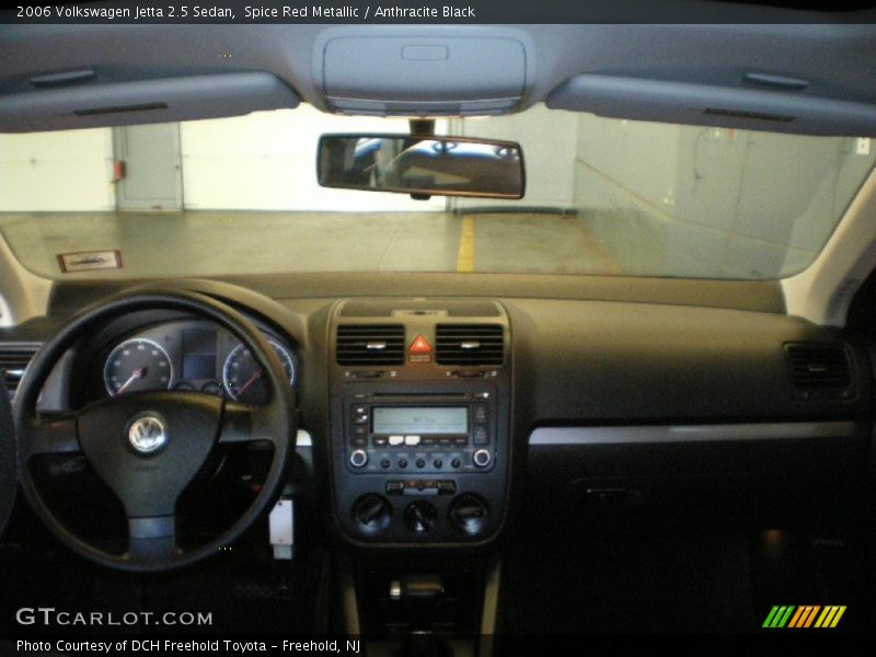 Spice Red Metallic / Anthracite Black 2006 Volkswagen Jetta 2.5 Sedan