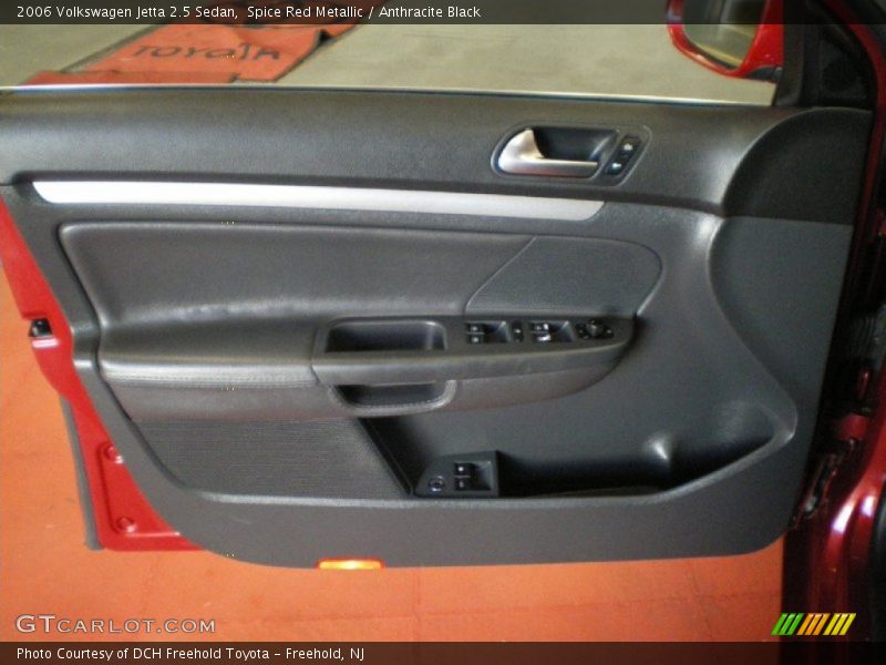 Spice Red Metallic / Anthracite Black 2006 Volkswagen Jetta 2.5 Sedan