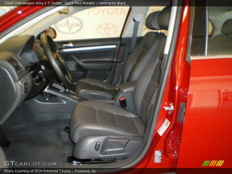Spice Red Metallic / Anthracite Black 2006 Volkswagen Jetta 2.5 Sedan