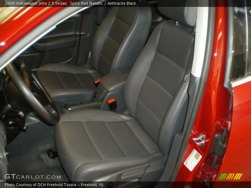 Spice Red Metallic / Anthracite Black 2006 Volkswagen Jetta 2.5 Sedan