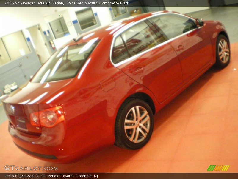 Spice Red Metallic / Anthracite Black 2006 Volkswagen Jetta 2.5 Sedan