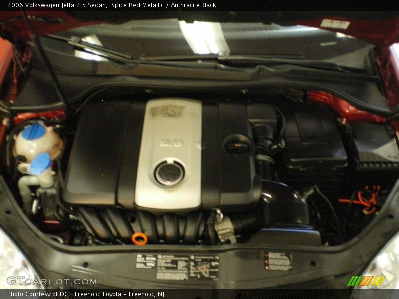Spice Red Metallic / Anthracite Black 2006 Volkswagen Jetta 2.5 Sedan