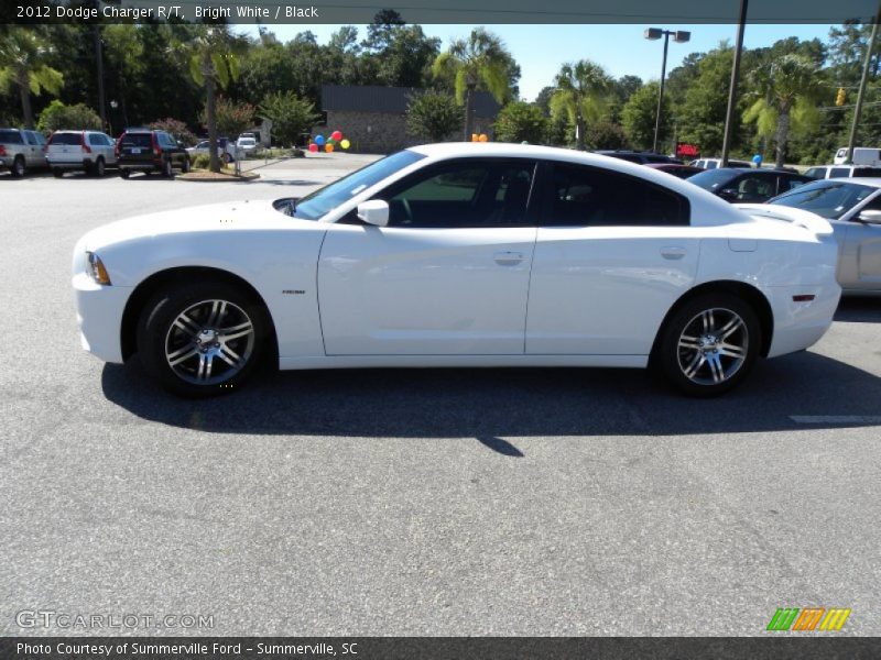 Bright White / Black 2012 Dodge Charger R/T