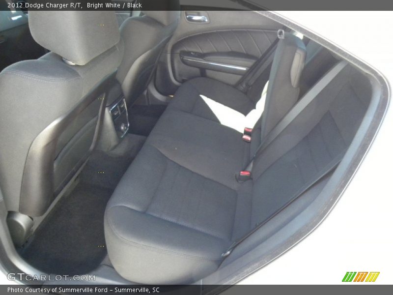 Bright White / Black 2012 Dodge Charger R/T