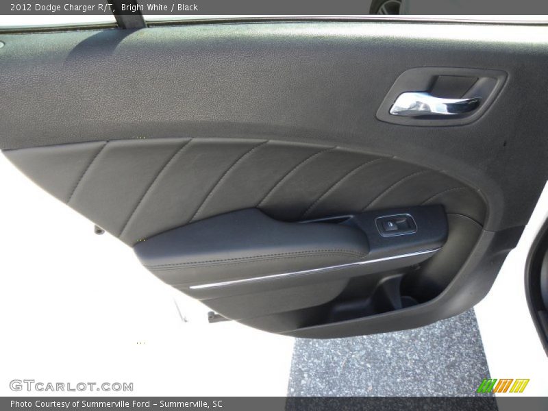 Bright White / Black 2012 Dodge Charger R/T