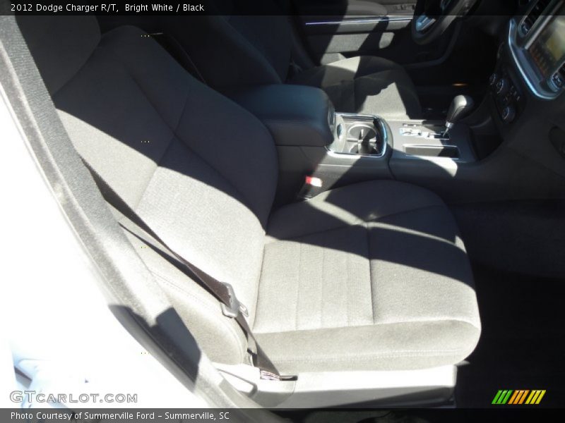 Bright White / Black 2012 Dodge Charger R/T