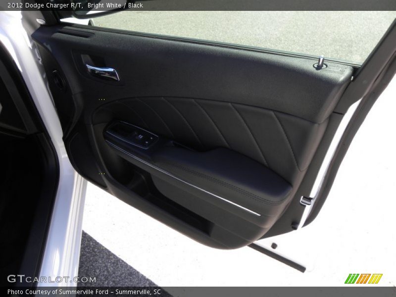 Bright White / Black 2012 Dodge Charger R/T