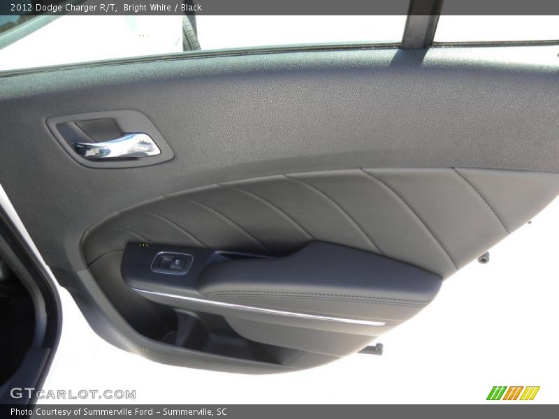 Bright White / Black 2012 Dodge Charger R/T