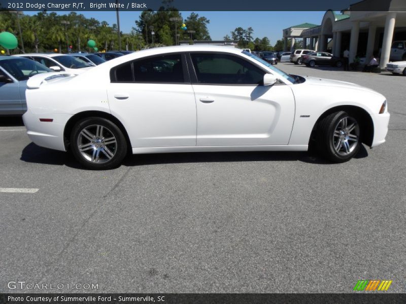 Bright White / Black 2012 Dodge Charger R/T