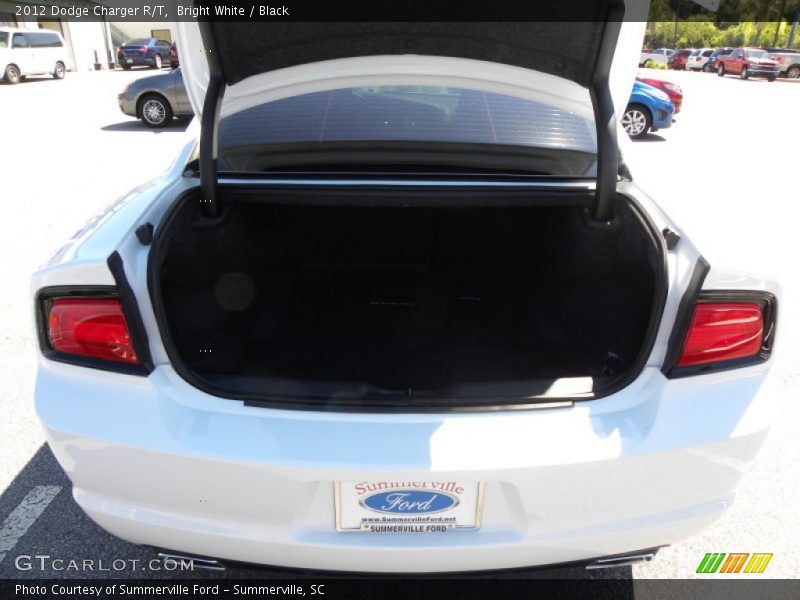 Bright White / Black 2012 Dodge Charger R/T