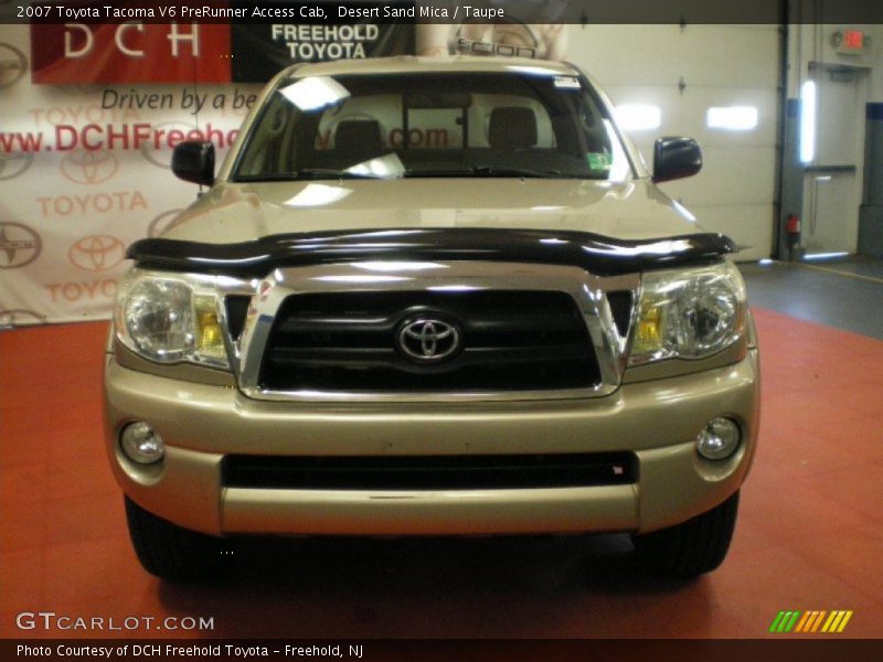 Desert Sand Mica / Taupe 2007 Toyota Tacoma V6 PreRunner Access Cab