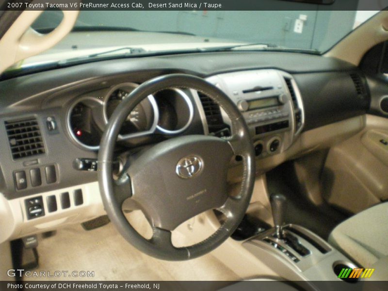 Desert Sand Mica / Taupe 2007 Toyota Tacoma V6 PreRunner Access Cab