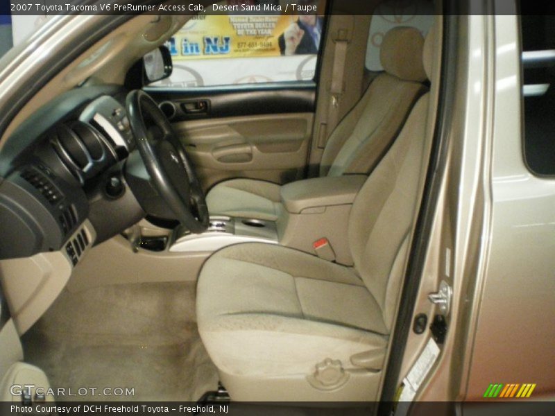 Desert Sand Mica / Taupe 2007 Toyota Tacoma V6 PreRunner Access Cab