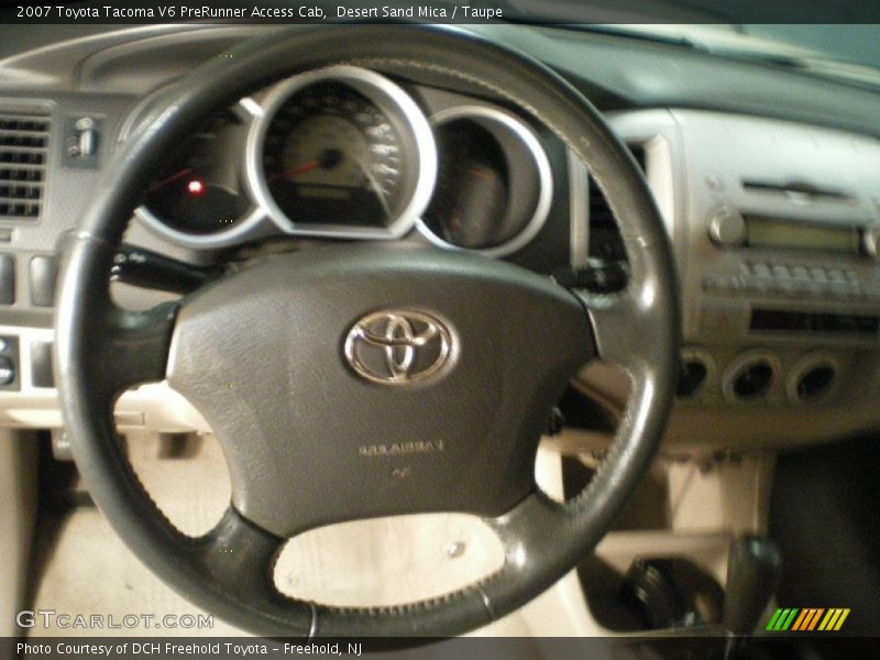 Desert Sand Mica / Taupe 2007 Toyota Tacoma V6 PreRunner Access Cab