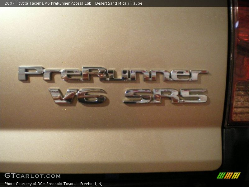 Desert Sand Mica / Taupe 2007 Toyota Tacoma V6 PreRunner Access Cab