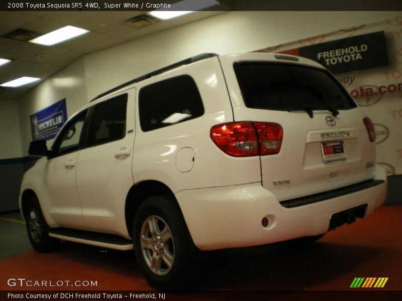 Super White / Graphite 2008 Toyota Sequoia SR5 4WD