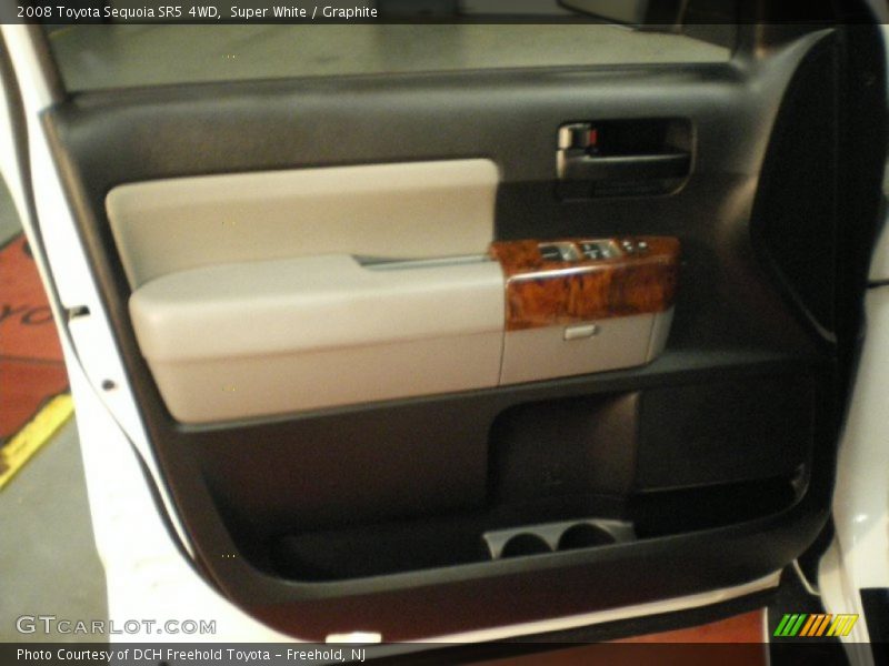 Super White / Graphite 2008 Toyota Sequoia SR5 4WD