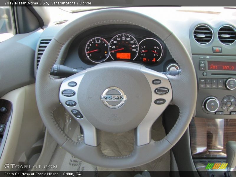 Saharan Stone / Blonde 2012 Nissan Altima 2.5 S