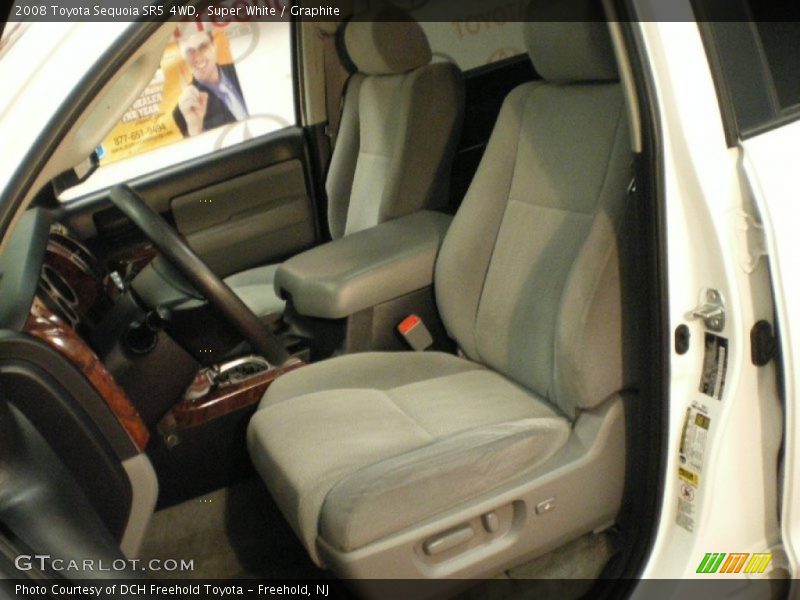 Super White / Graphite 2008 Toyota Sequoia SR5 4WD