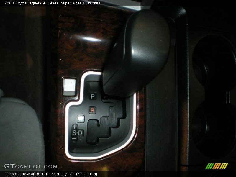 Super White / Graphite 2008 Toyota Sequoia SR5 4WD