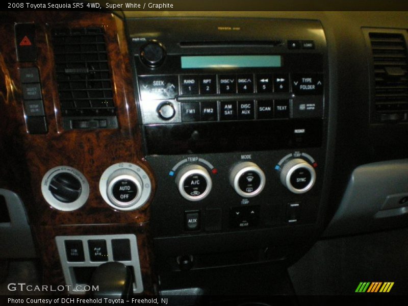 Super White / Graphite 2008 Toyota Sequoia SR5 4WD