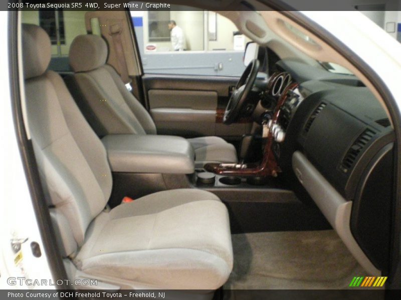Super White / Graphite 2008 Toyota Sequoia SR5 4WD