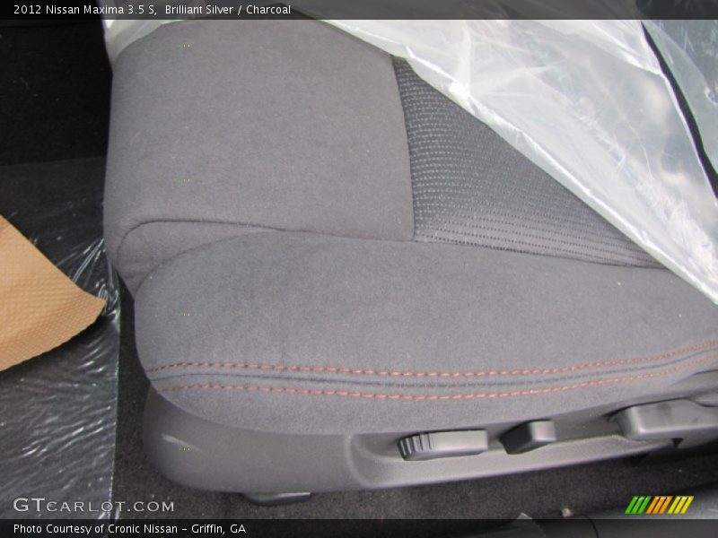 Brilliant Silver / Charcoal 2012 Nissan Maxima 3.5 S