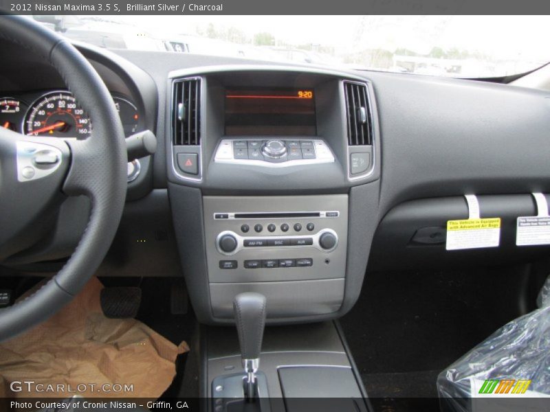 Brilliant Silver / Charcoal 2012 Nissan Maxima 3.5 S
