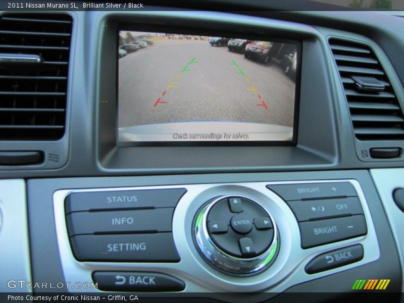 Brilliant Silver / Black 2011 Nissan Murano SL