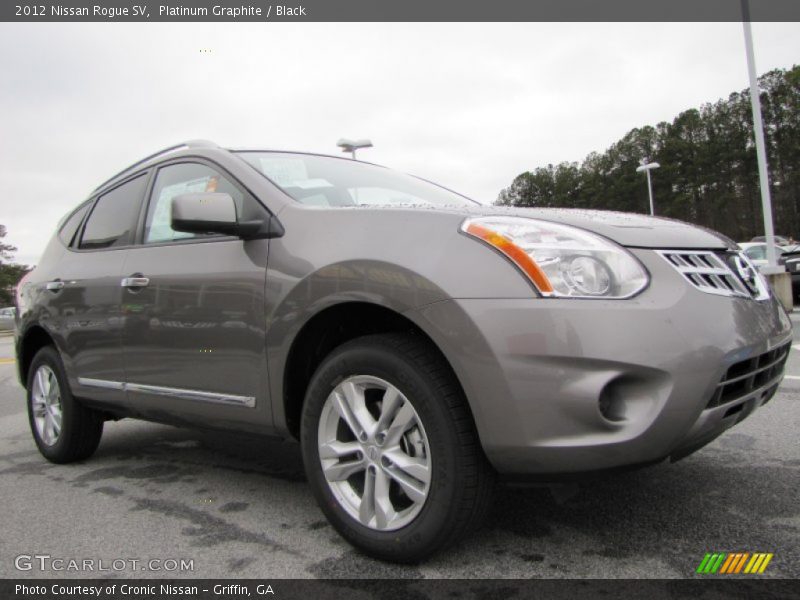 Platinum Graphite / Black 2012 Nissan Rogue SV