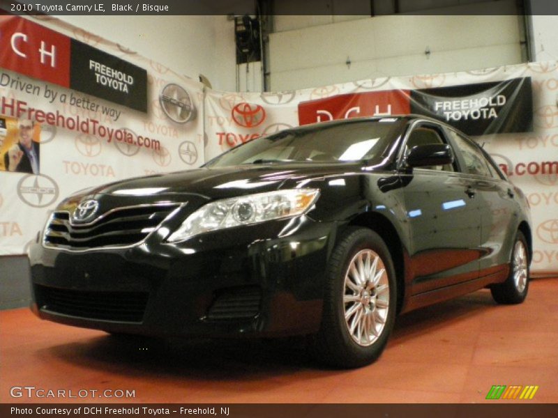 Black / Bisque 2010 Toyota Camry LE