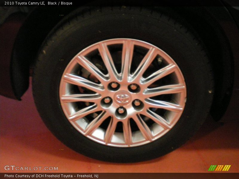 Black / Bisque 2010 Toyota Camry LE