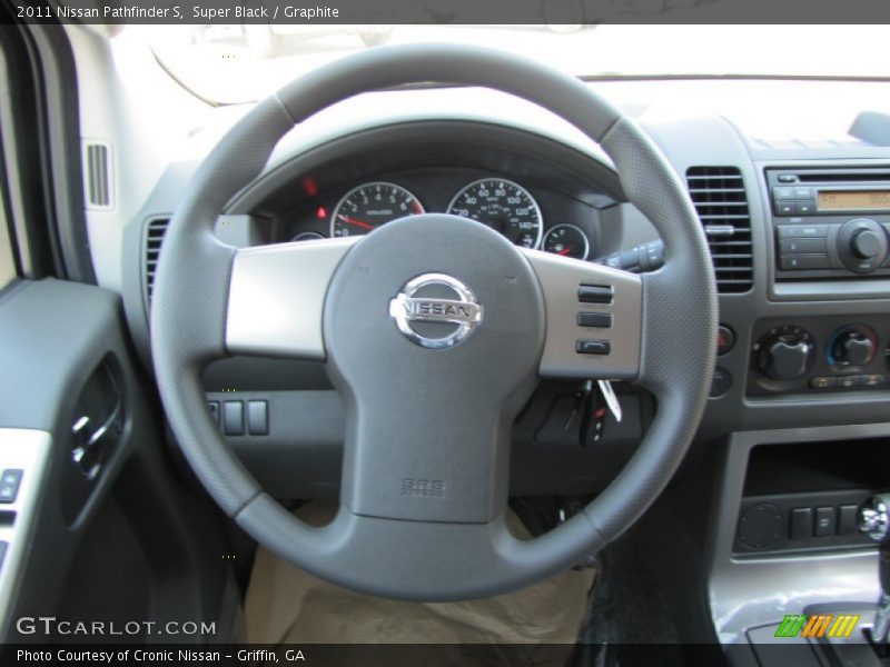 Super Black / Graphite 2011 Nissan Pathfinder S