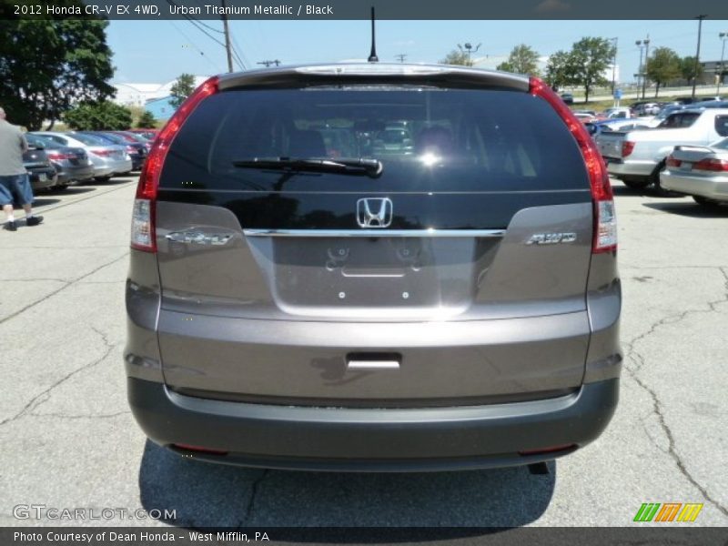 Urban Titanium Metallic / Black 2012 Honda CR-V EX 4WD