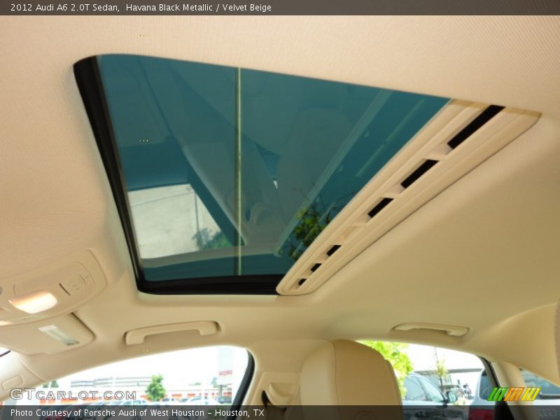 Sunroof of 2012 A6 2.0T Sedan