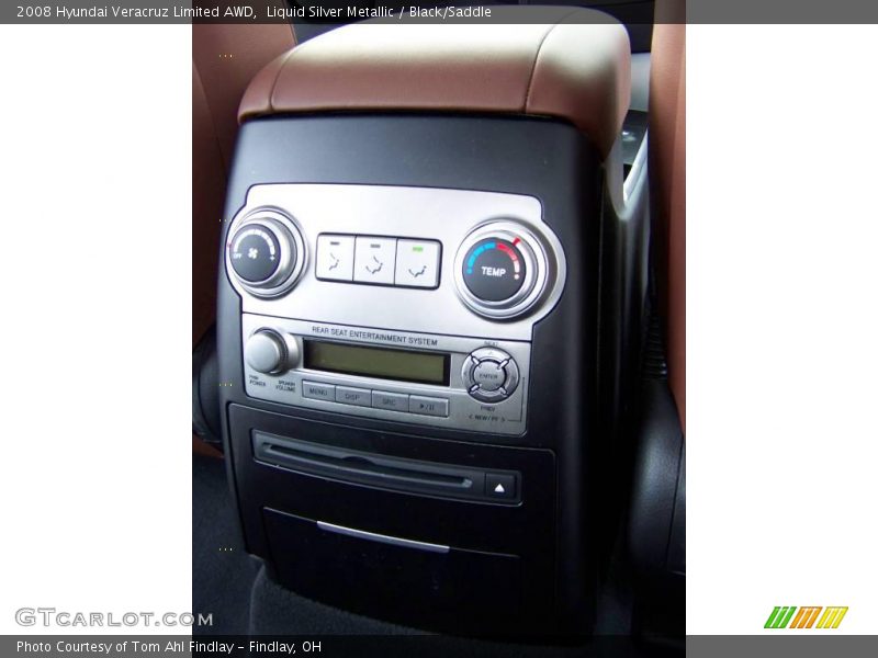 Liquid Silver Metallic / Black/Saddle 2008 Hyundai Veracruz Limited AWD