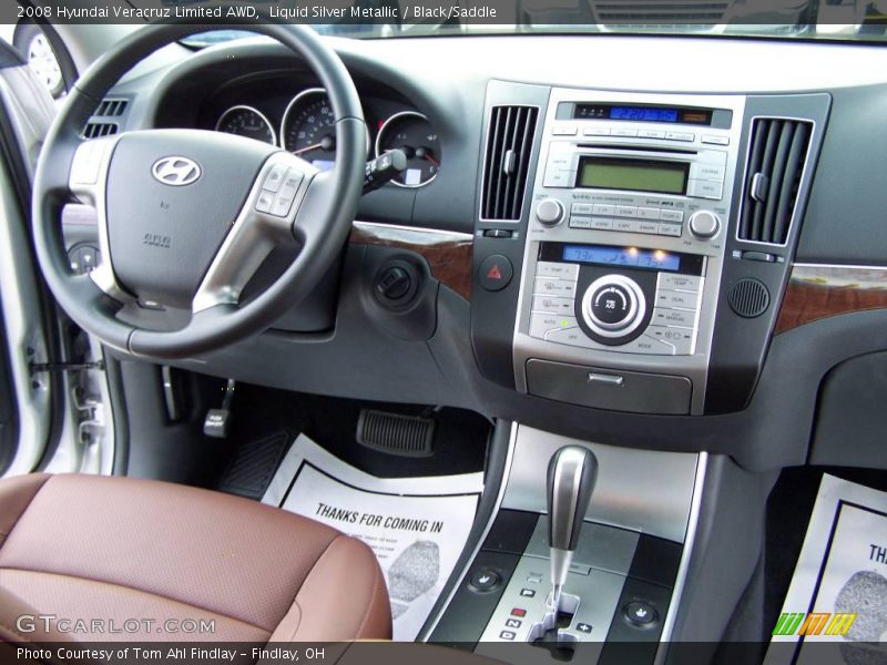 Dashboard of 2008 Veracruz Limited AWD