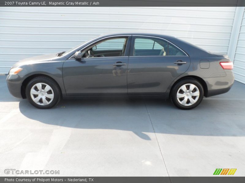 Magnetic Gray Metallic / Ash 2007 Toyota Camry LE