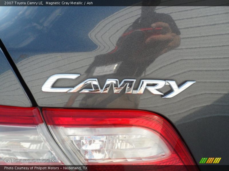 Magnetic Gray Metallic / Ash 2007 Toyota Camry LE