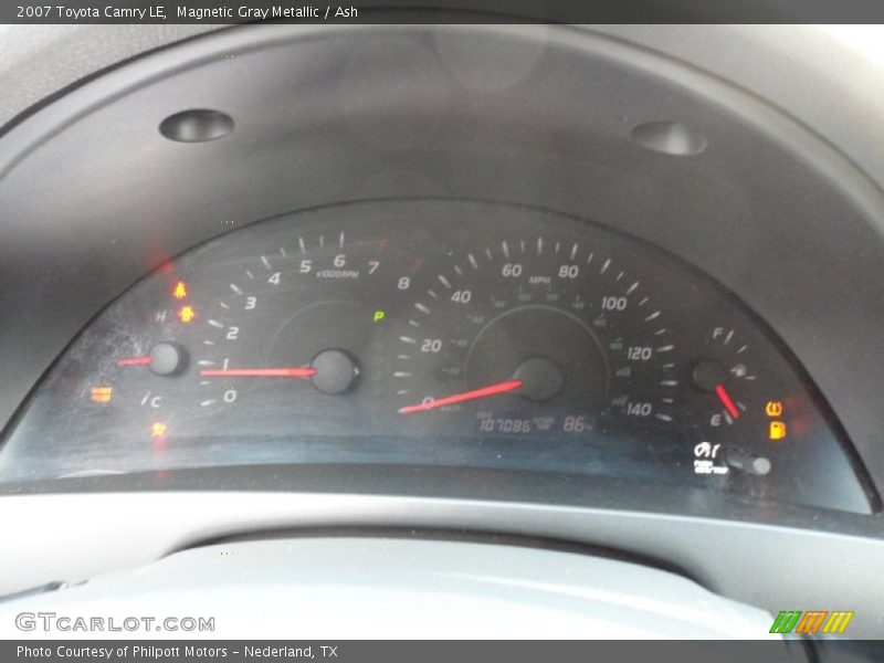 Magnetic Gray Metallic / Ash 2007 Toyota Camry LE