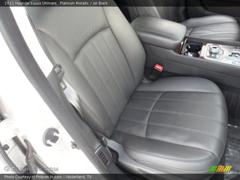 Platinum Metallic / Jet Black 2011 Hyundai Equus Ultimate