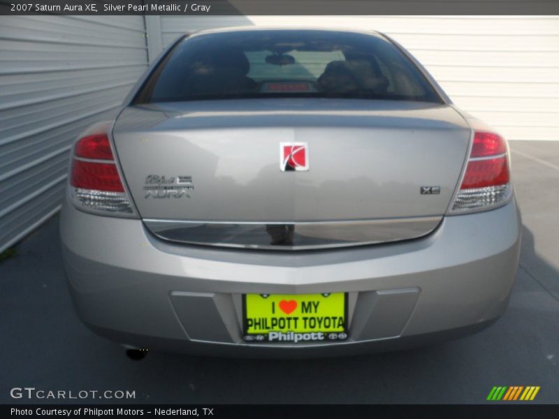 Silver Pearl Metallic / Gray 2007 Saturn Aura XE