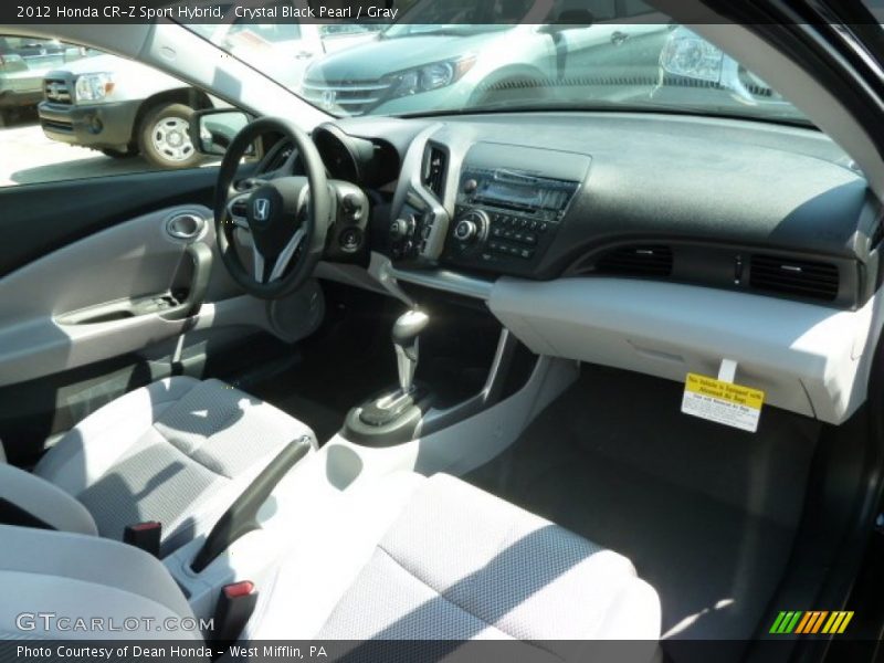 Dashboard of 2012 CR-Z Sport Hybrid