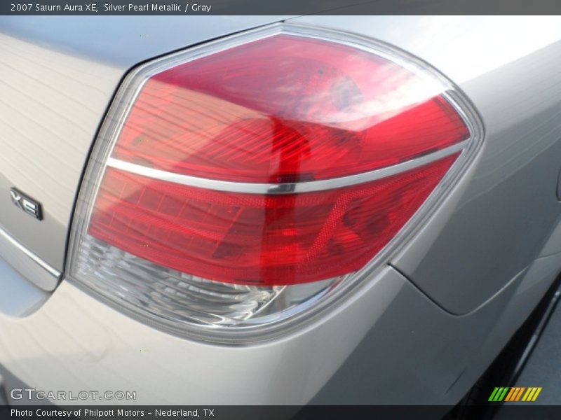 Silver Pearl Metallic / Gray 2007 Saturn Aura XE