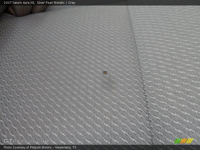 Silver Pearl Metallic / Gray 2007 Saturn Aura XE